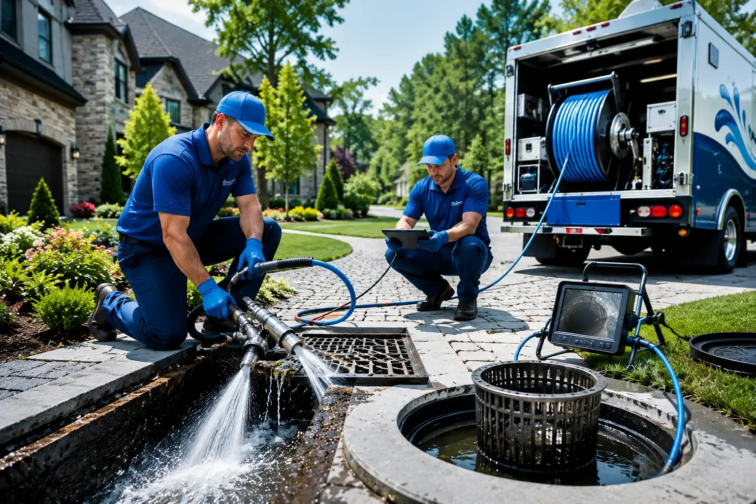 Local outdoor drain cleaning professionals in Novelty, OH